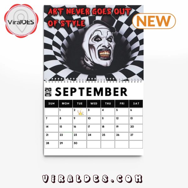 Terrifier Horror 2025 New Year Calendar