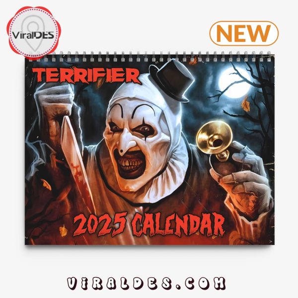 Terrifier Horror 2025 New Year Calendar