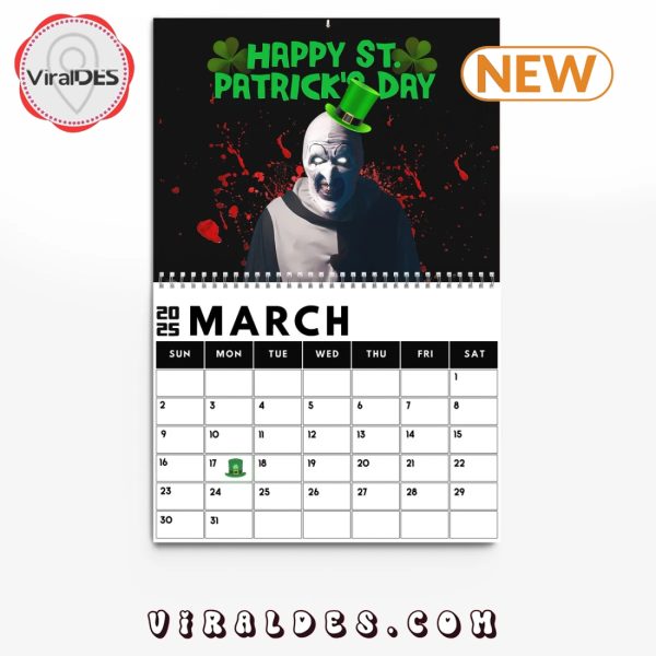 Terrifier Horror 2025 New Year Calendar