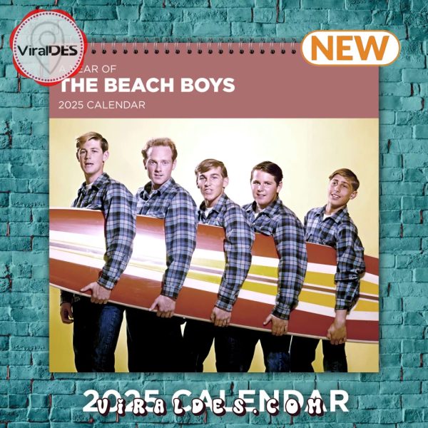 The Beach Boys 2025 Seasons Calendar