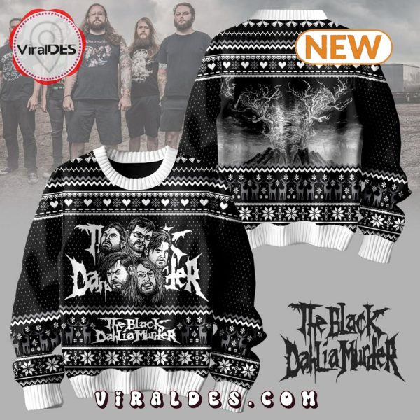 The Black Dahlia Murder 2024 Christmas Ugly Sweater