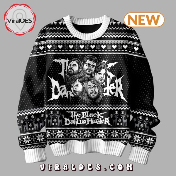 The Black Dahlia Murder 2024 Christmas Ugly Sweater