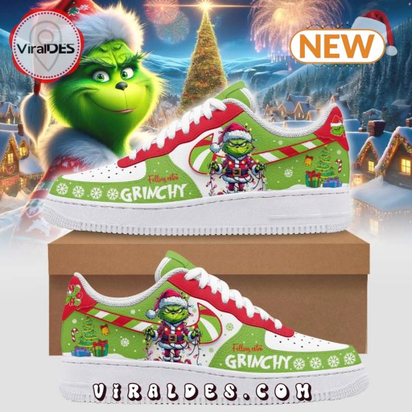 The Grinch – 2024 Christmas Grinchy Air Force 1