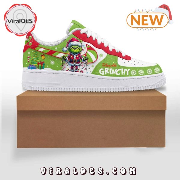 The Grinch – 2024 Christmas Grinchy Air Force 1