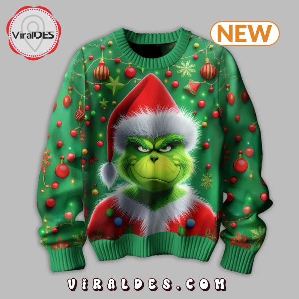 The Grinch 2024 Christmas Ugly Sweater