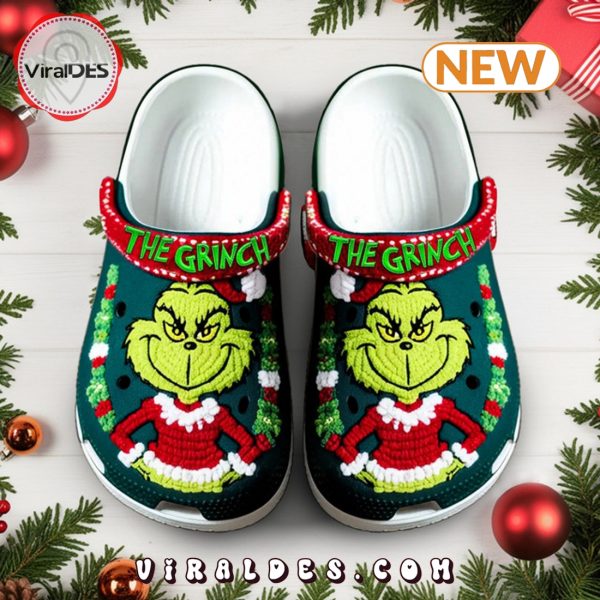 The Grinch 2024 Merry Christmas Crocs Clogs