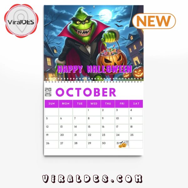 The Grinch 2025 Calendar, Christmas Gifts