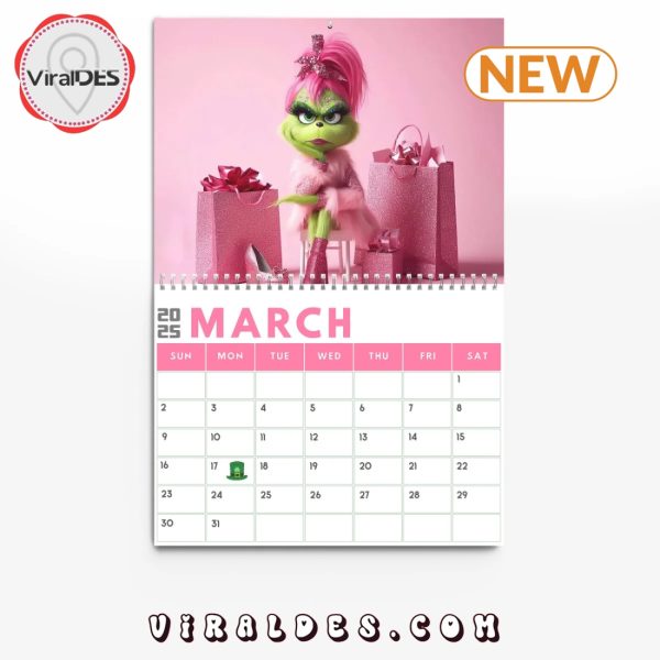 The Grinch 2025 Calendar, Christmas Gifts