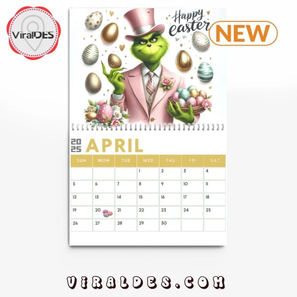 The Grinch 2025 Calendar, Christmas Gifts