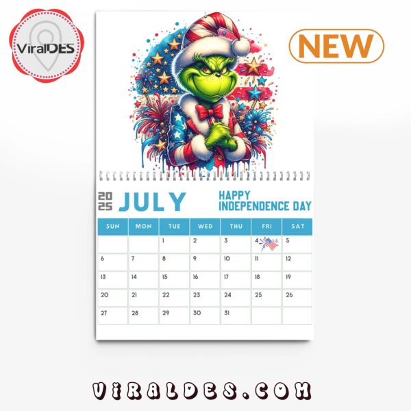 The Grinch 2025 Calendar, Christmas Gifts