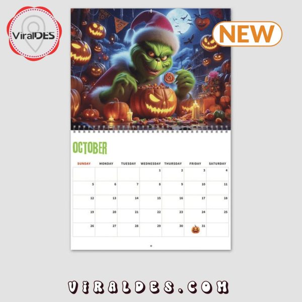 The Grinch 2025 New Year Calendar