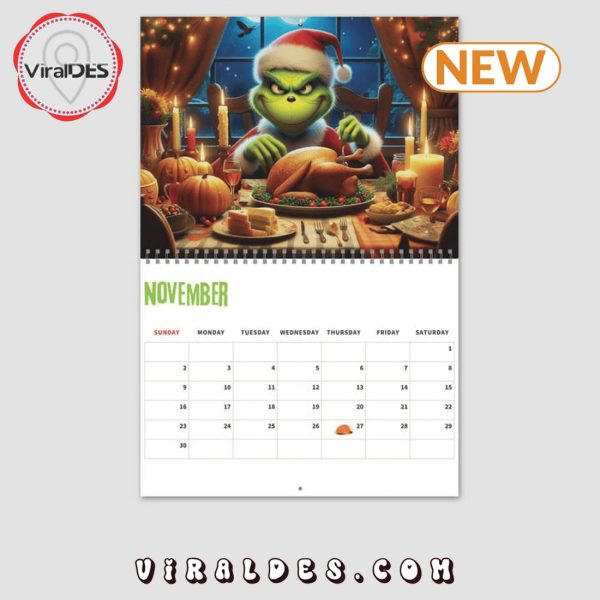 The Grinch 2025 New Year Calendar