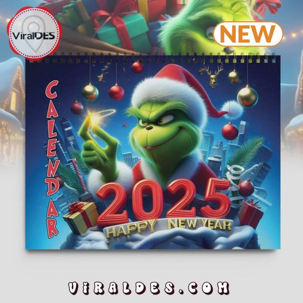 The Grinch 2025 New Year Calendar