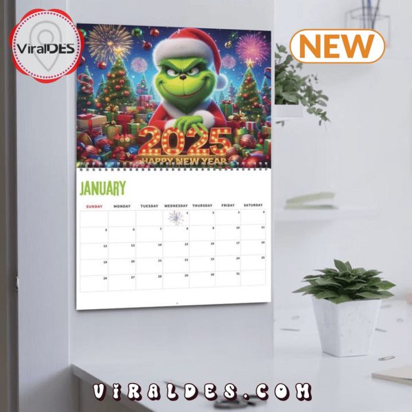 The Grinch 2025 New Year Calendar