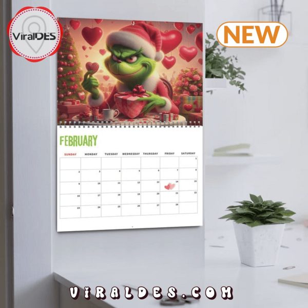 The Grinch 2025 New Year Calendar