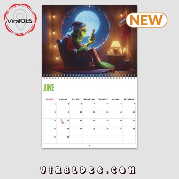 The Grinch 2025 New Year Calendar