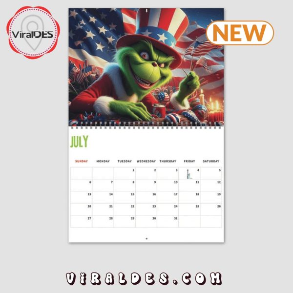 The Grinch 2025 New Year Calendar