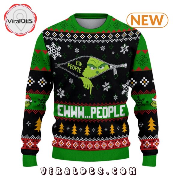 The Grinch Ewww People Christmas Green Ugly Sweater