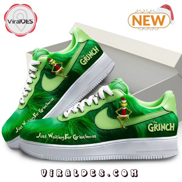 The Grinch Just Waiting For Grinchmas 2024 Air Force 1