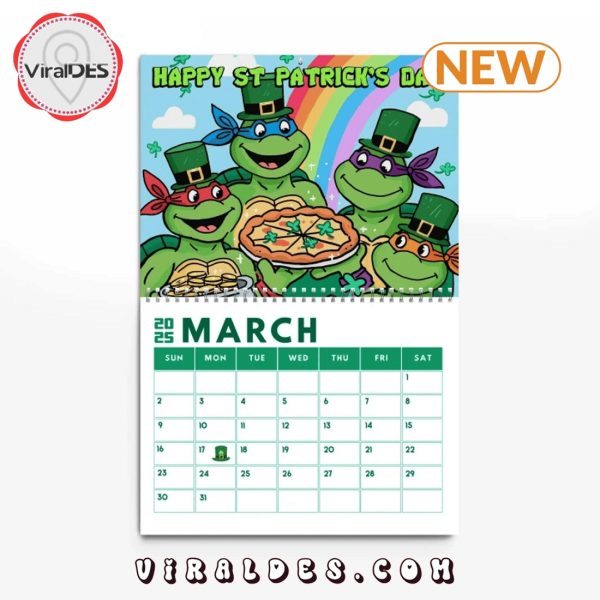 TMNT – Teenage Mutant Ninja Turtles 2025 New Year Calendar