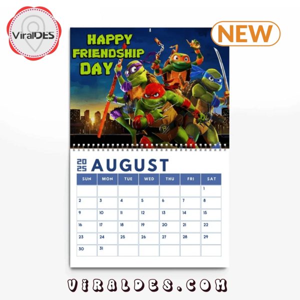 TMNT – Teenage Mutant Ninja Turtles 2025 New Year Calendar