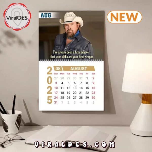 Toby Keith 2025 Seasons Calendar