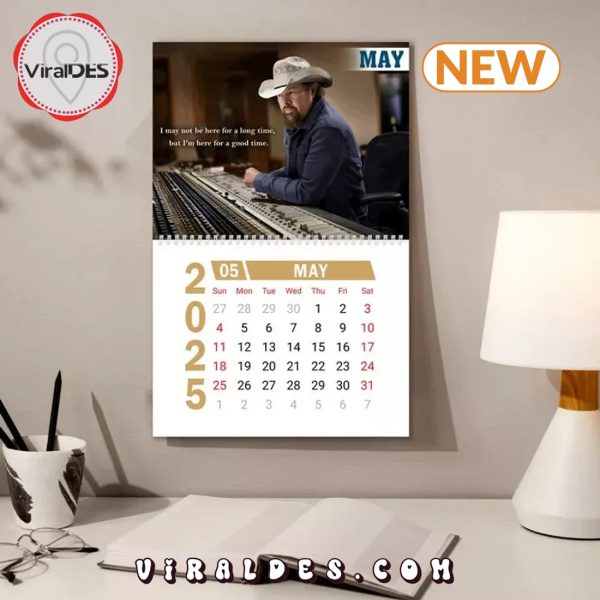 Toby Keith 2025 Seasons Calendar