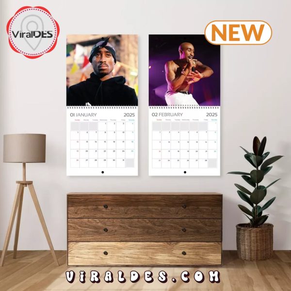 Tupac Shakur 2025 Seasons Calendar