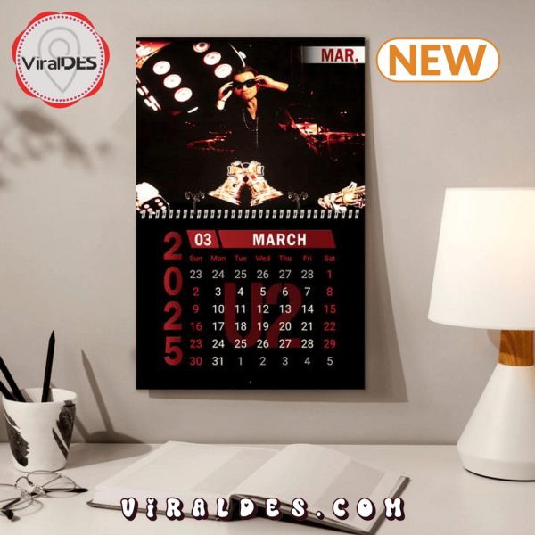 U2 Rock Band 2025 New Year Calendar