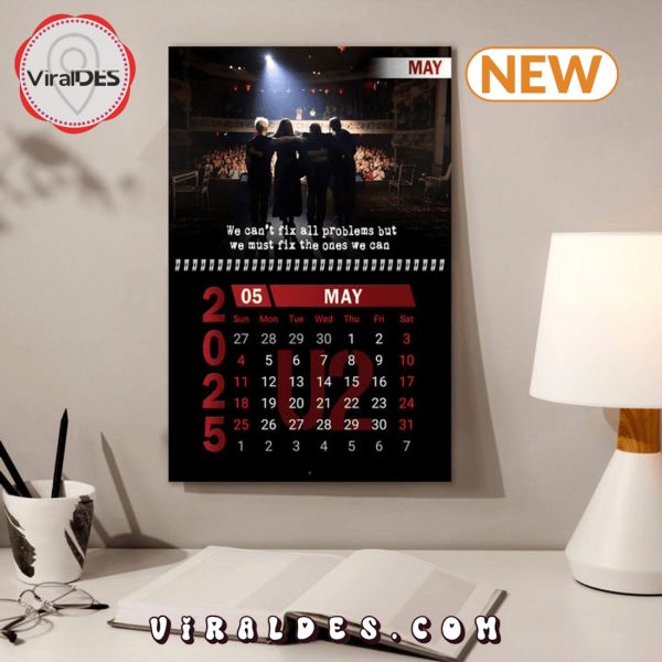 U2 Rock Band 2025 New Year Calendar