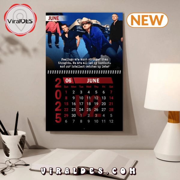 U2 Rock Band 2025 New Year Calendar