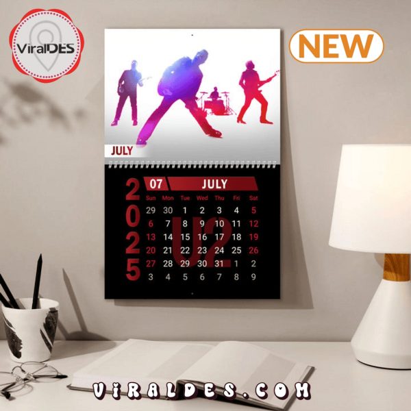 U2 Rock Band 2025 New Year Calendar