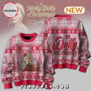 Holly Dolly Christmas Ugly Sweater