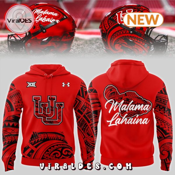 Utah Utes NCAA 2024 Nike Malama Lahaina Hoodie, Jogger, Cap