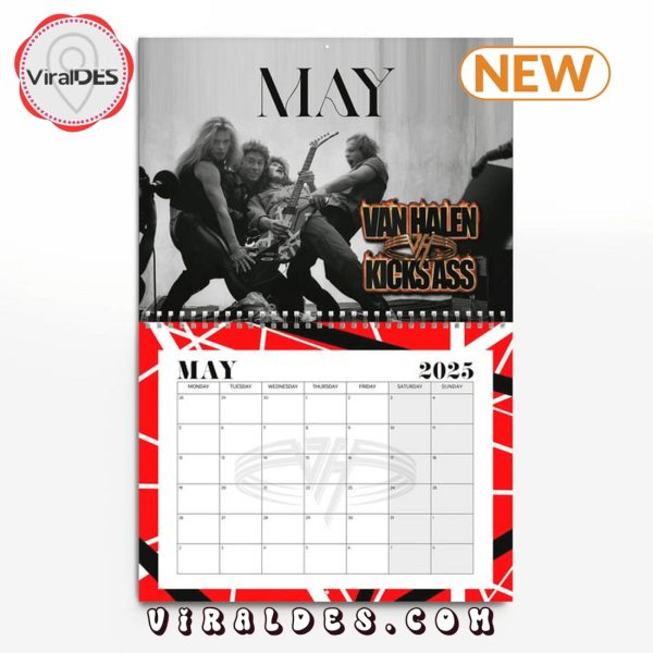 Van Halen – A Mammoth Legacy 2025 New Year Calendar