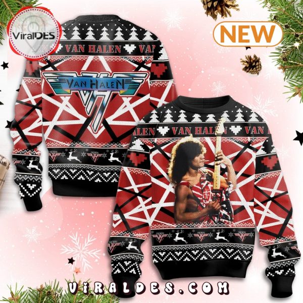 Van Halen Band 2024 Christmas Ugly Sweater