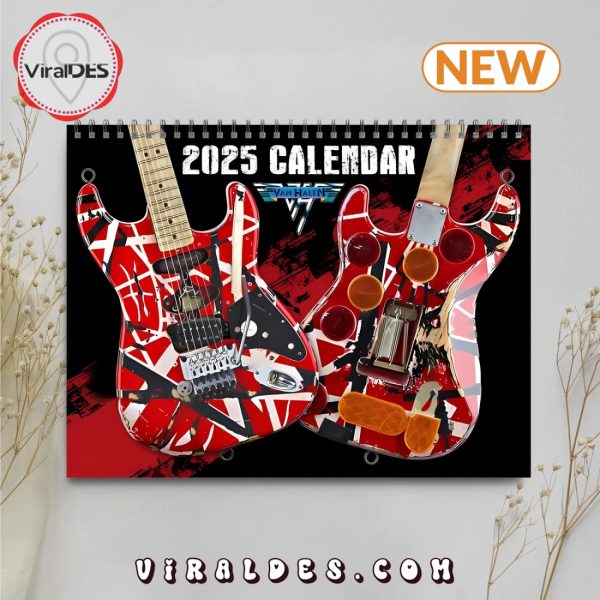 Van Halen Rock Band 2025 New Year Calendar