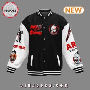 Terrifier Art Never Goes Out Of Style Baseball Jacket