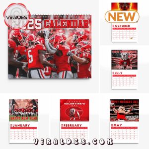 Georgia Bulldogs 2025 New Year Calendar