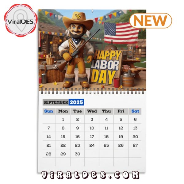 West Virginia Mountaineers Football 2025 Calendar