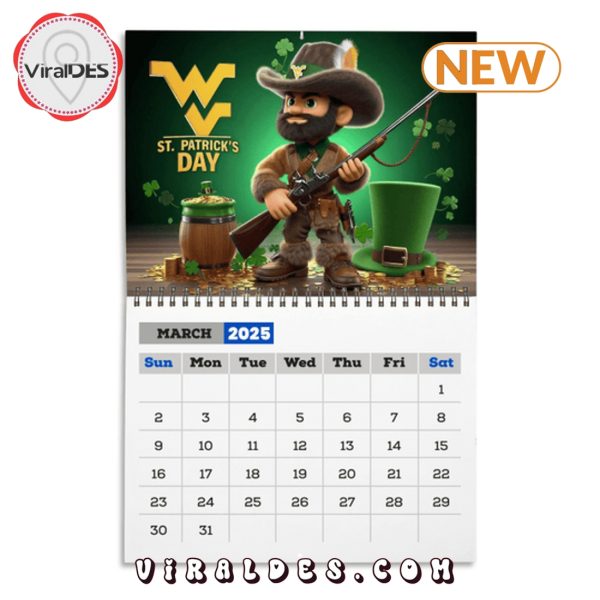 West Virginia Mountaineers Football 2025 Calendar