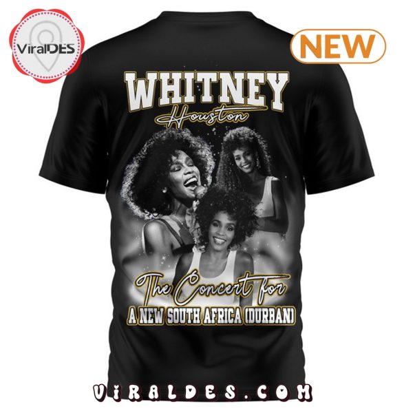 Whitney Houston – The Concert Tour Black Shirt