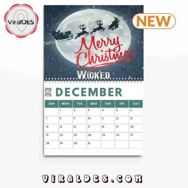 Wicked 2025 New Year Calendar