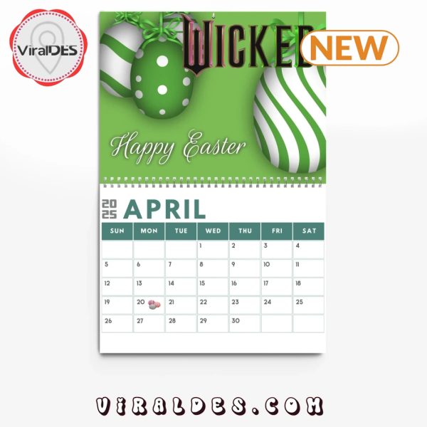 Wicked 2025 New Year Calendar