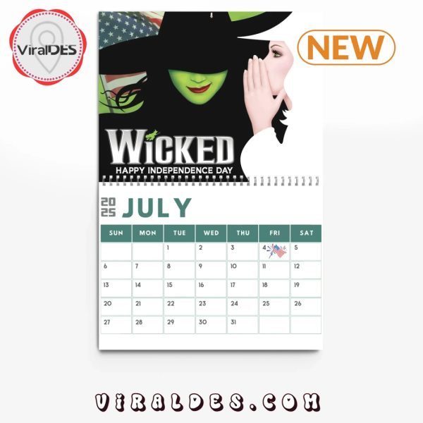 Wicked 2025 New Year Calendar