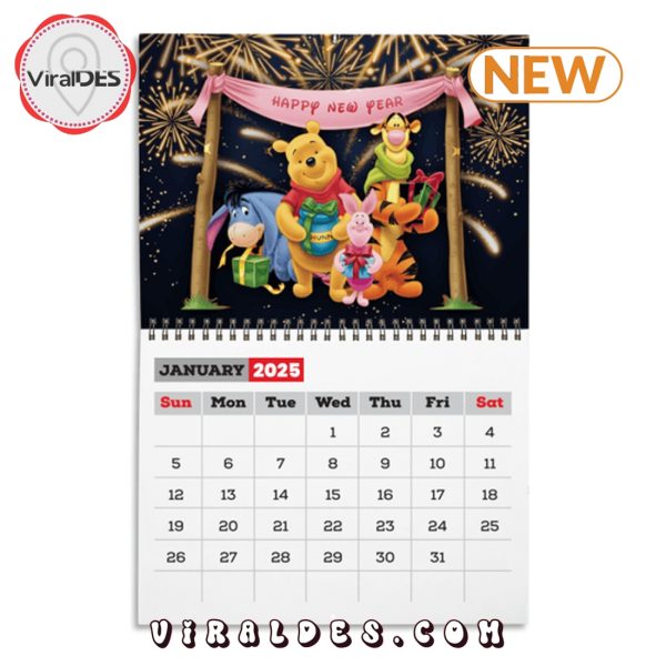 Winnie The Pooh 2025 Calendar