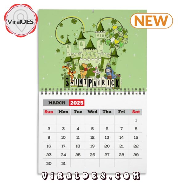 Winnie The Pooh 2025 Calendar