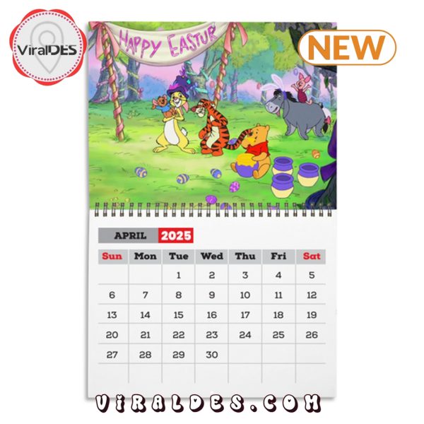 Winnie The Pooh 2025 Calendar