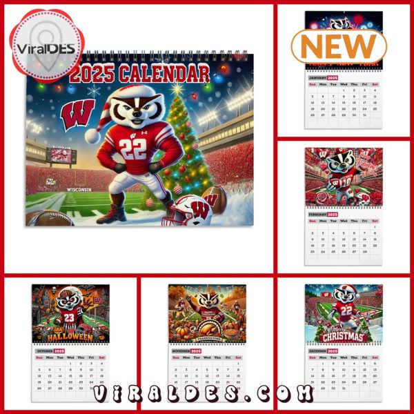 Wisconsin Badgers Football 2025 Calendar