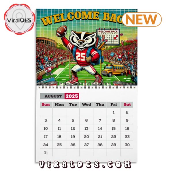 Wisconsin Badgers Football 2025 Calendar